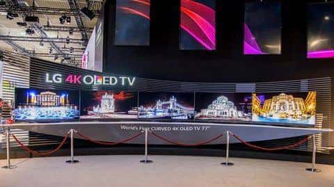 LG ra mắt loạt TV OLED 4K tích hợp HDR tại CES 2016