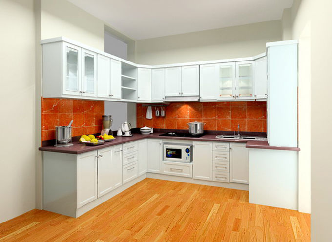 Tủ bếp gỗ treo tường 