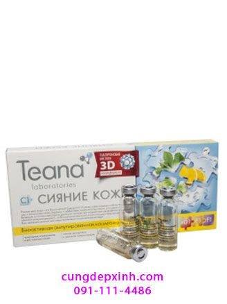 Serum Collagen Teana C1 tươi của Nga làm trắng da trị nám và tàn nhang