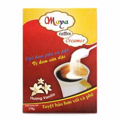 Bột kem pha cà phê vị kem sữa đặc hương vani Maya hộp 170g